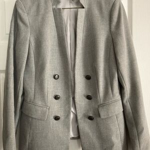 White House Black Market Grey Jacket